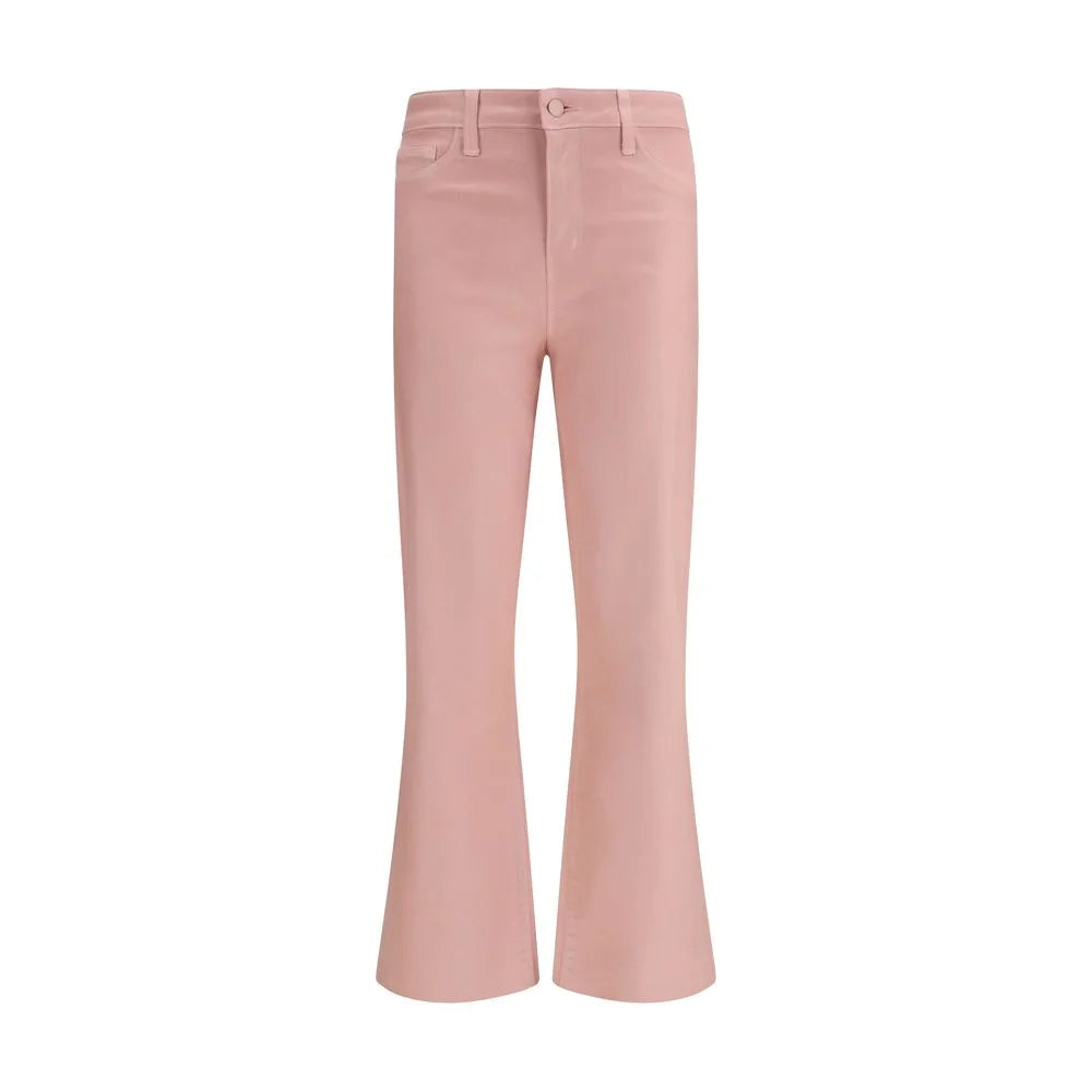 L’Agence Multicolor Cotton Flared Pants