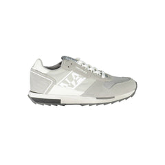 Napapijri Brown Leather Men Sneaker