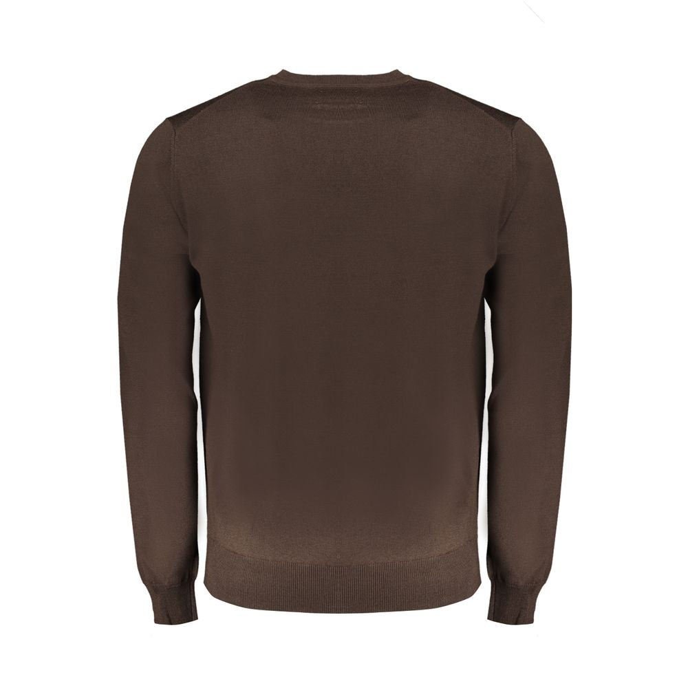 Harmont &amp; Blaine brauner Wollpullover