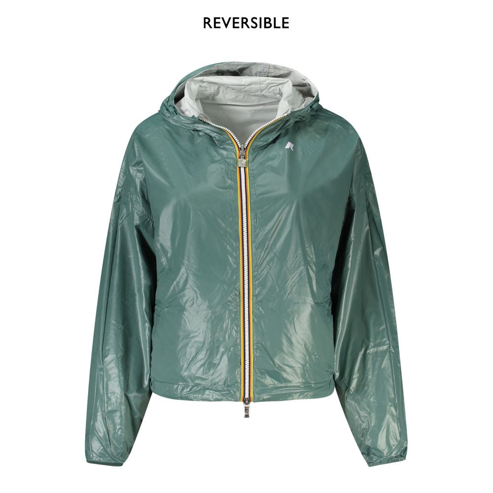 Veste K-WAY grise en nylon pour femme