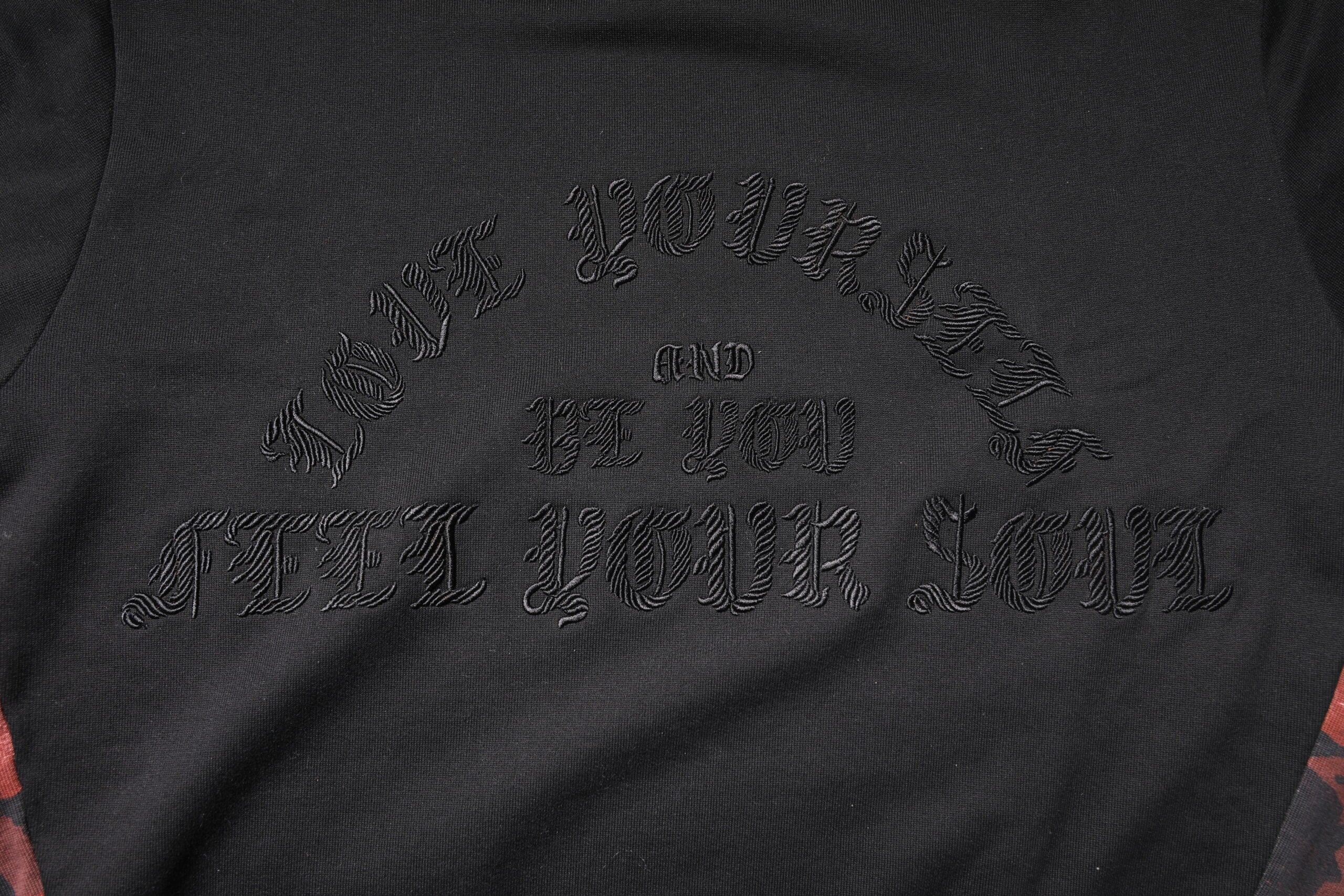 Schwarzer bestickter Pullover von Dolce &amp; Gabbana mit Rundhalsausschnitt