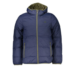 La Martina Blue Polyamide Men Jacket