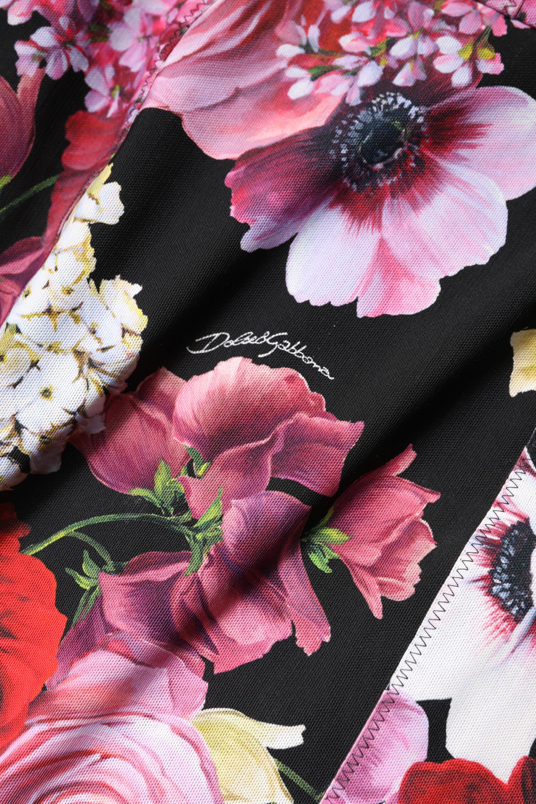 Robe fourreau patchwork multicolore Ortensia Dolce &amp; Gabbana