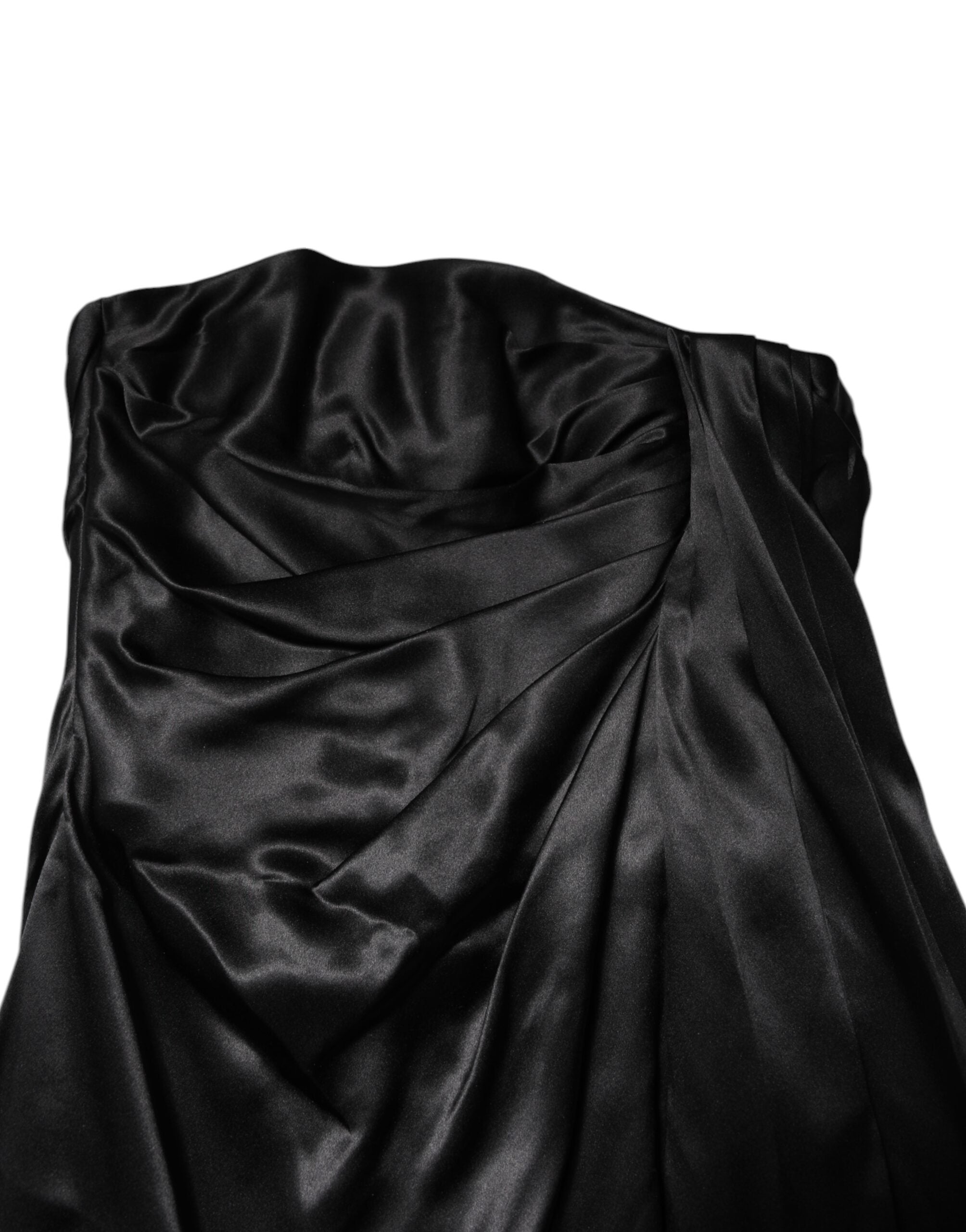 Robe mini fourreau noire bustier Dolce &amp; Gabbana