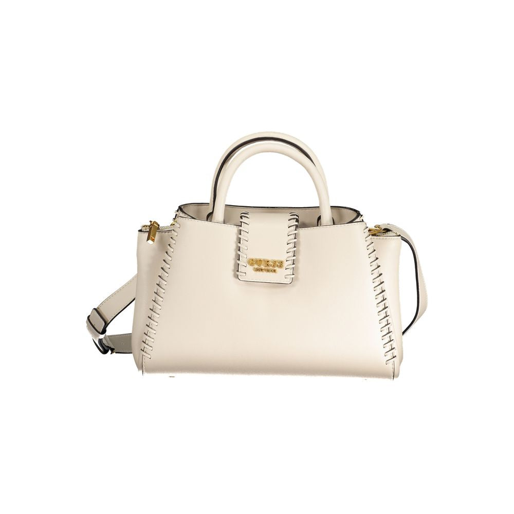 Sac à main Guess Jeans beige en polyéthylène