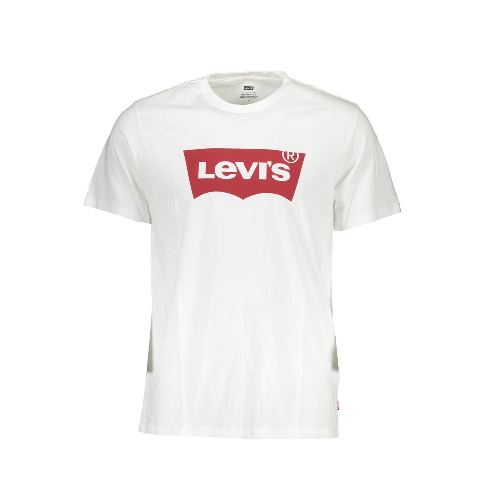 T-shirt Levi's blanc en coton pour homme
