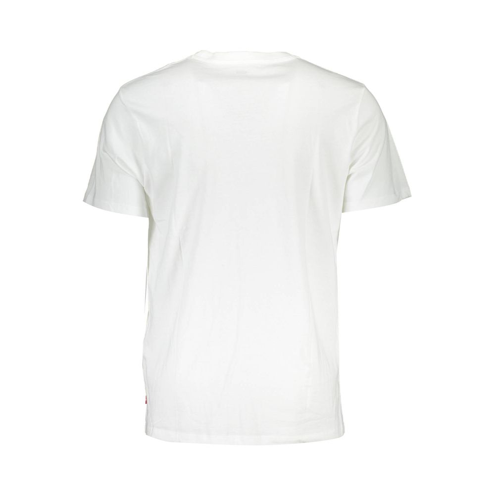 T-shirt Levi's blanc en coton pour homme