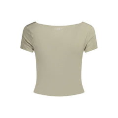 Guess Jeans Green Modal Women Top