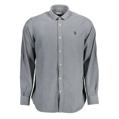 Chemise homme en coton bleu US POLO ASSN.