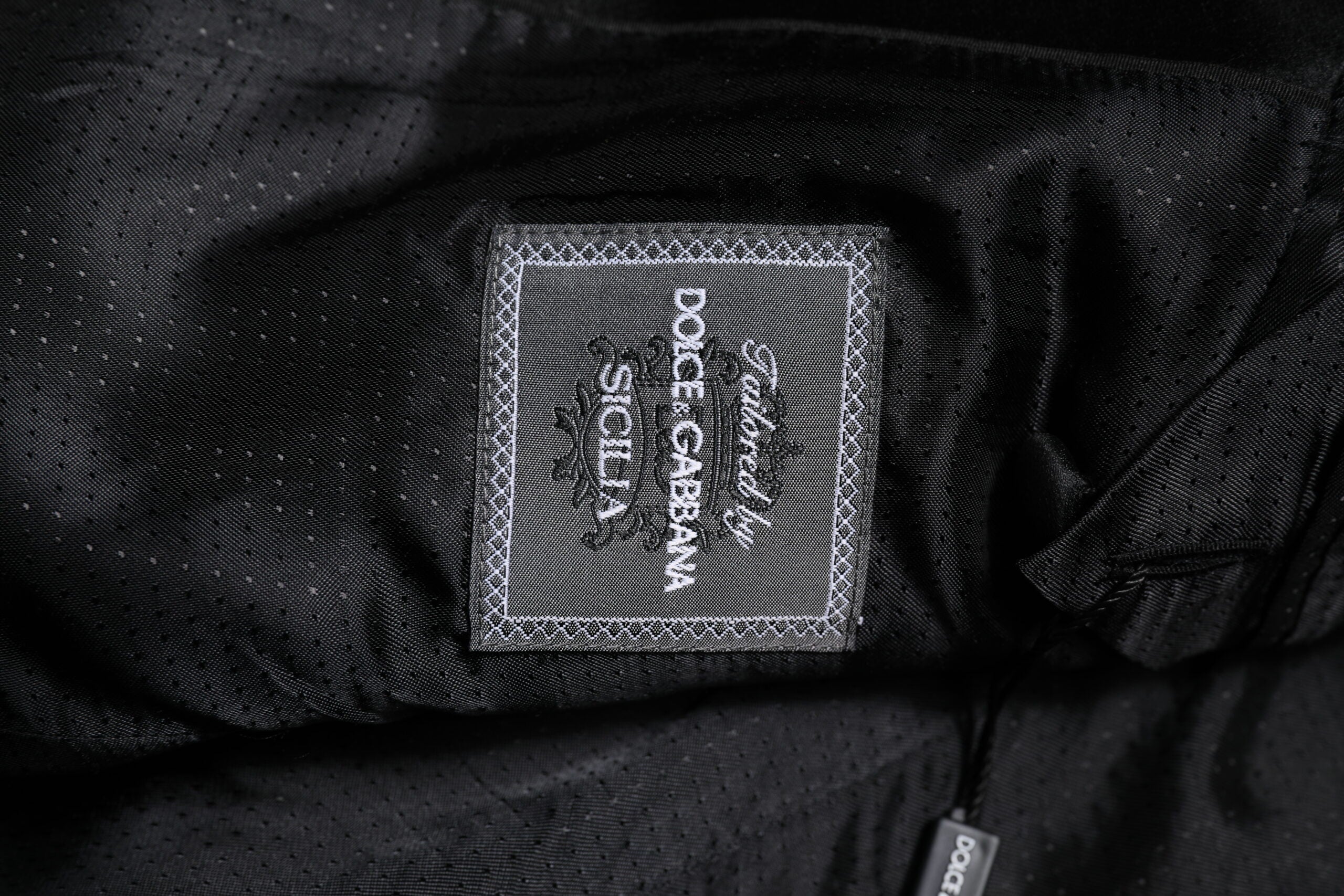 Dolce &amp; Gabbana roter Blazer „SICILIA“ mit Paillettenbesatz