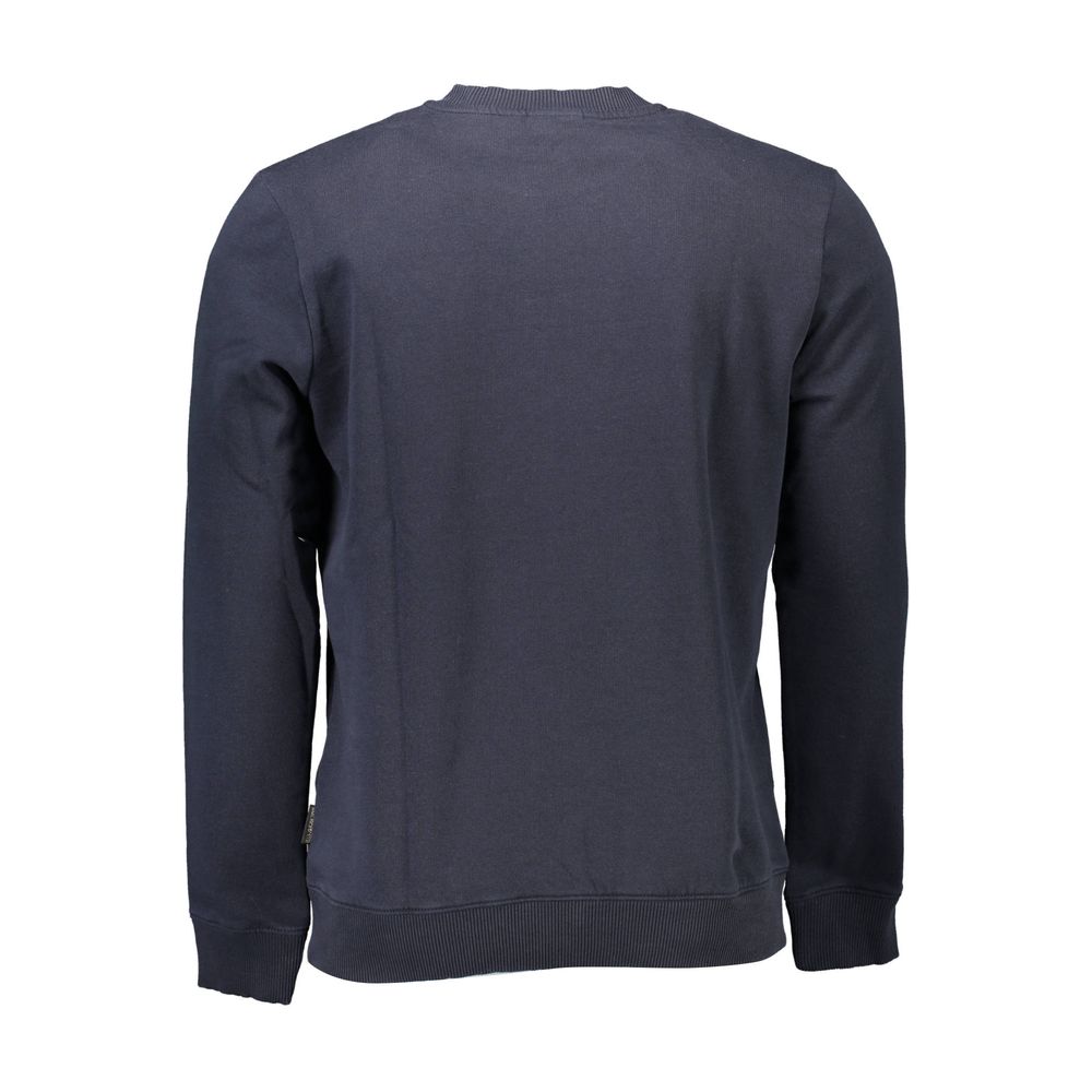 Pull en coton bleu Napapijri pour homme