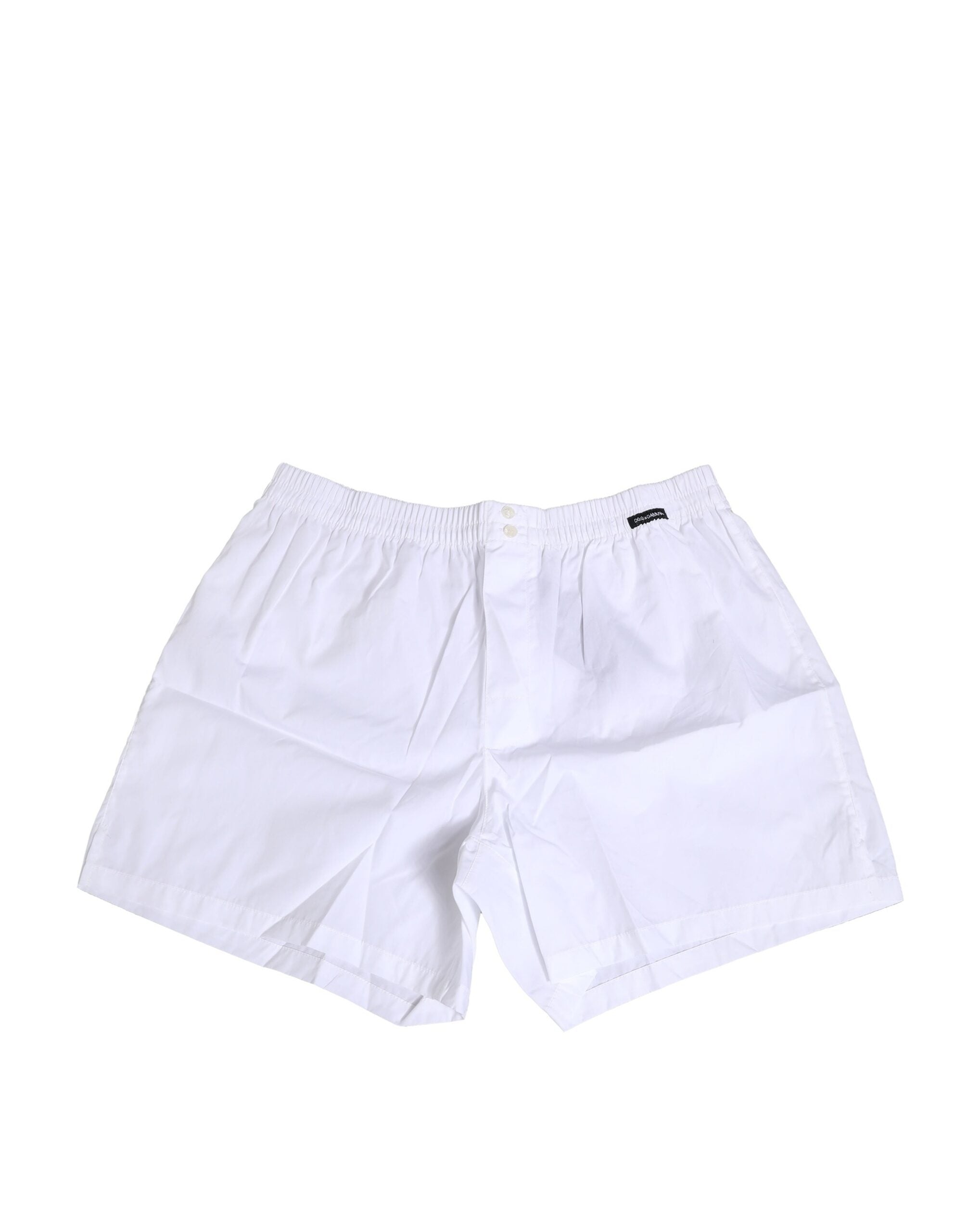 Dolce &amp; Gabbana Weiße Baumwoll-Boxershorts (Regular)