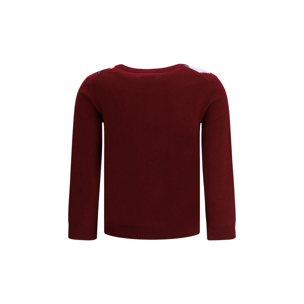 Ganni Karo-Strickjacke