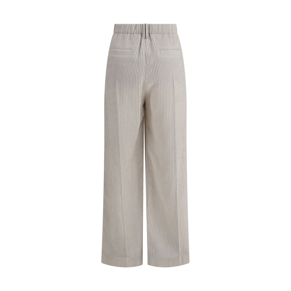 Pantalon en velours côtelé Brunello Cucinelli