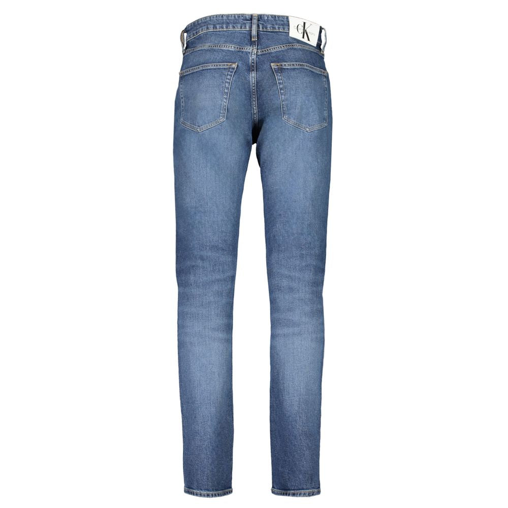 Jean Calvin Klein bleu en coton pour homme