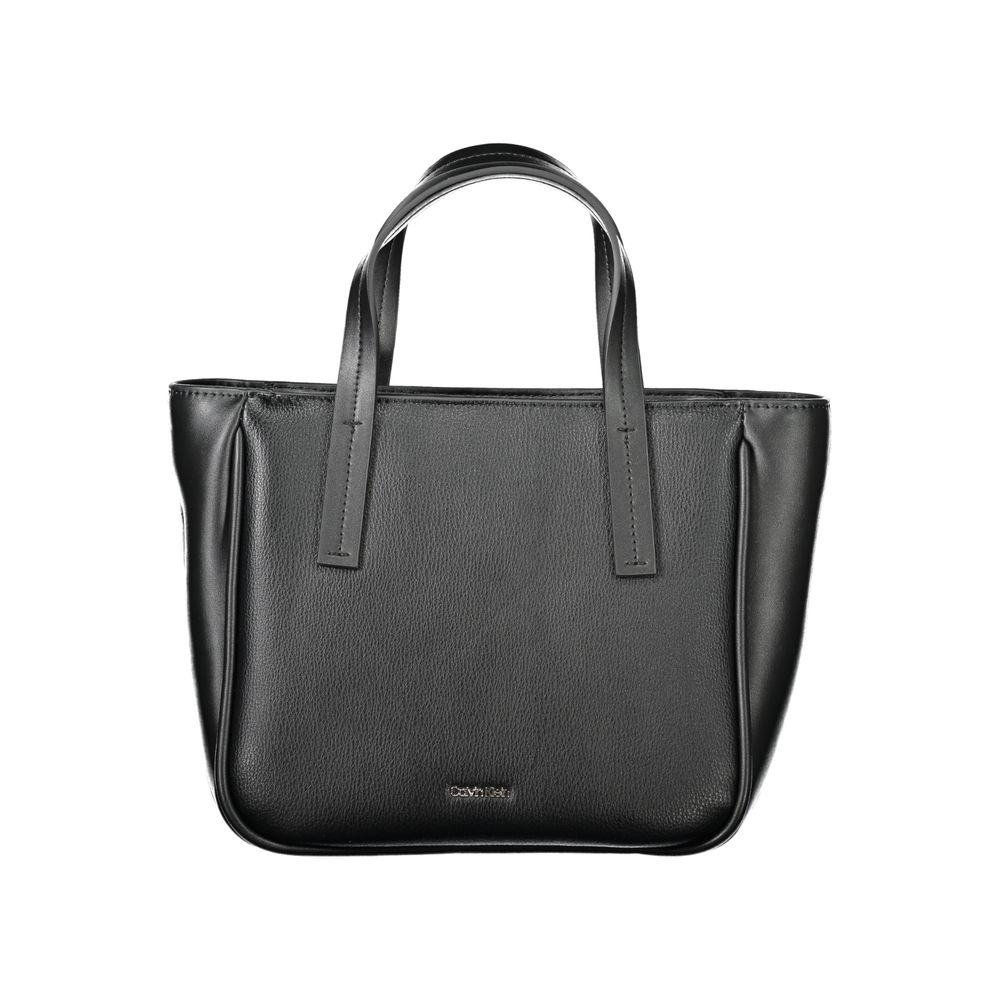 Borsa Shopper Donna Calvin Klein Nera in Polietilene