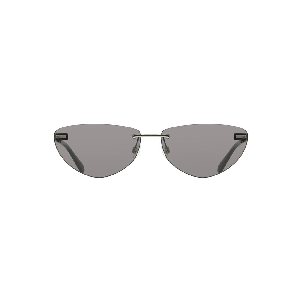 Calvin Klein Black Metal Damen-Sonnenbrille
