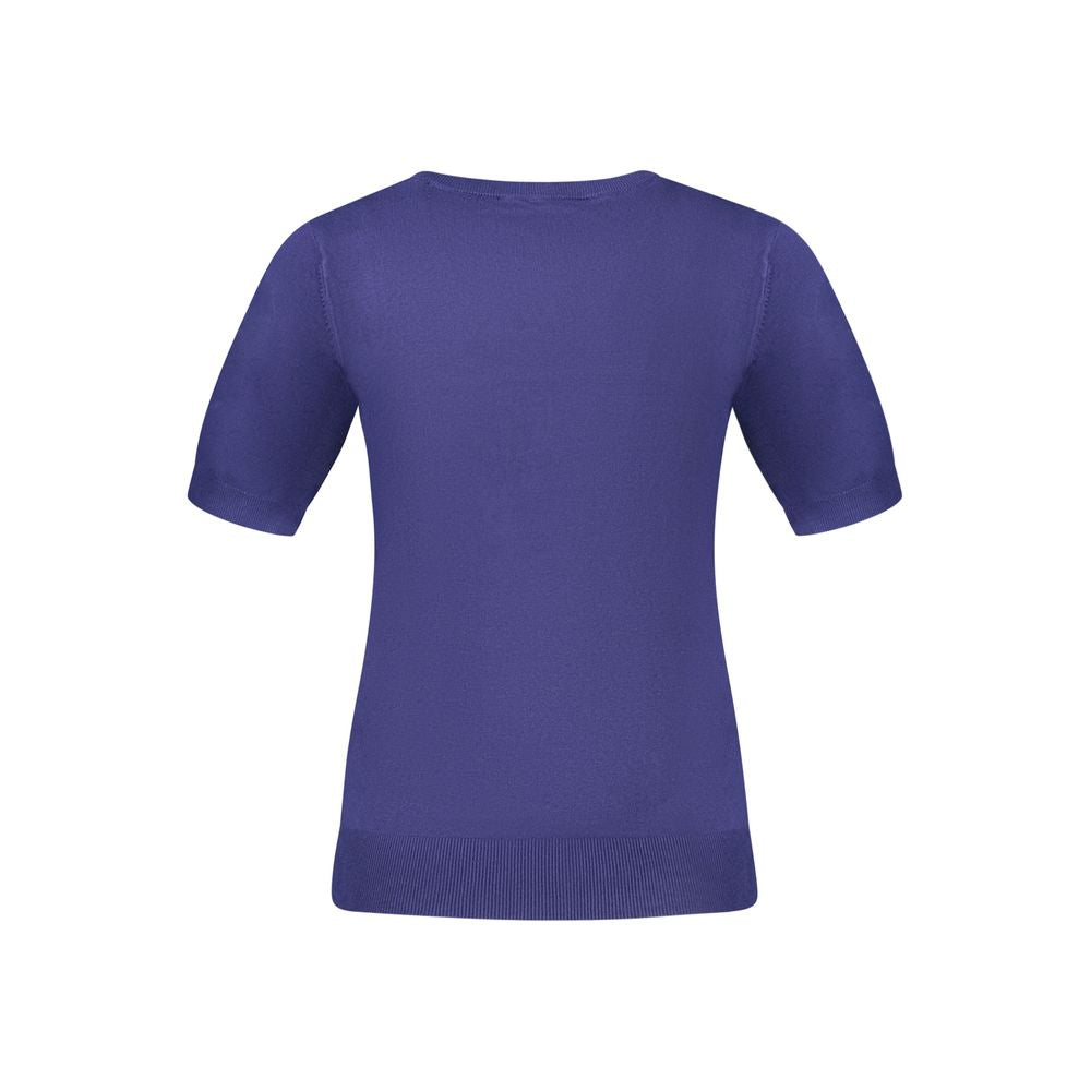 Guess Jeans Damenpullover aus blauer Viskose