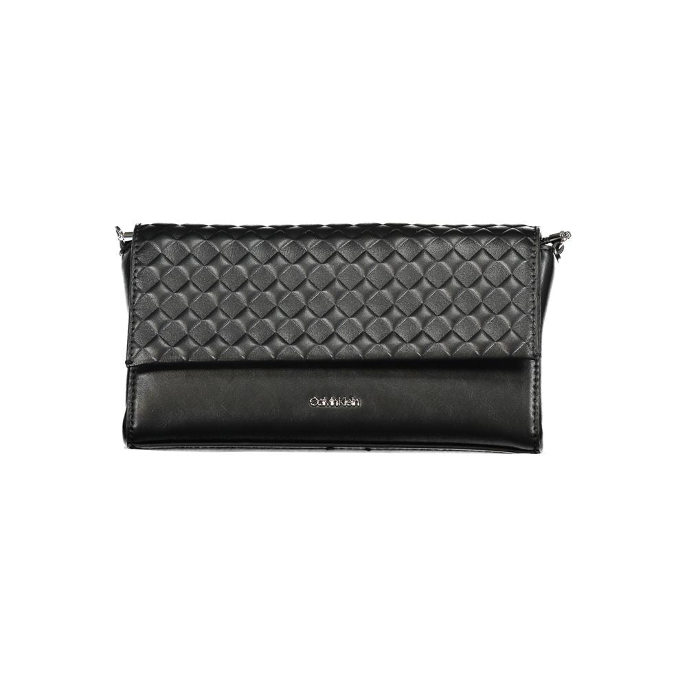 Calvin Klein Schwarze Polyester-Handtasche