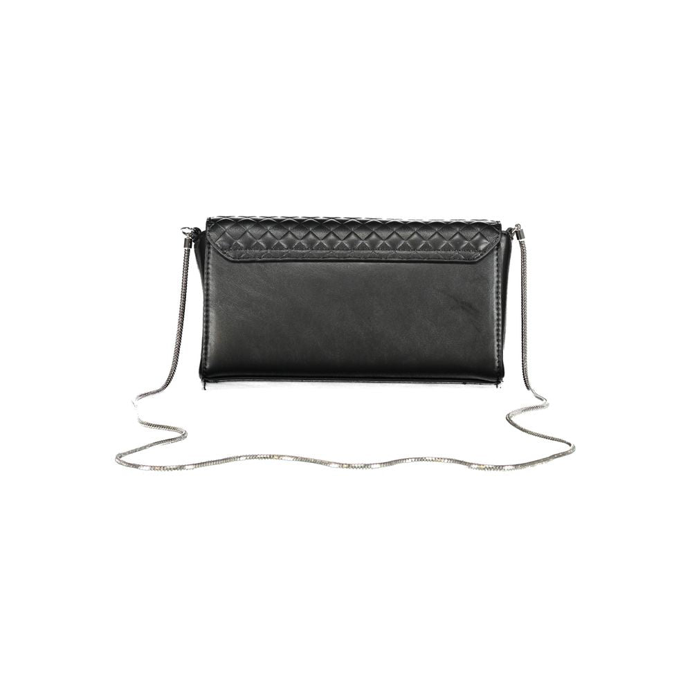 Calvin Klein Schwarze Polyester-Handtasche