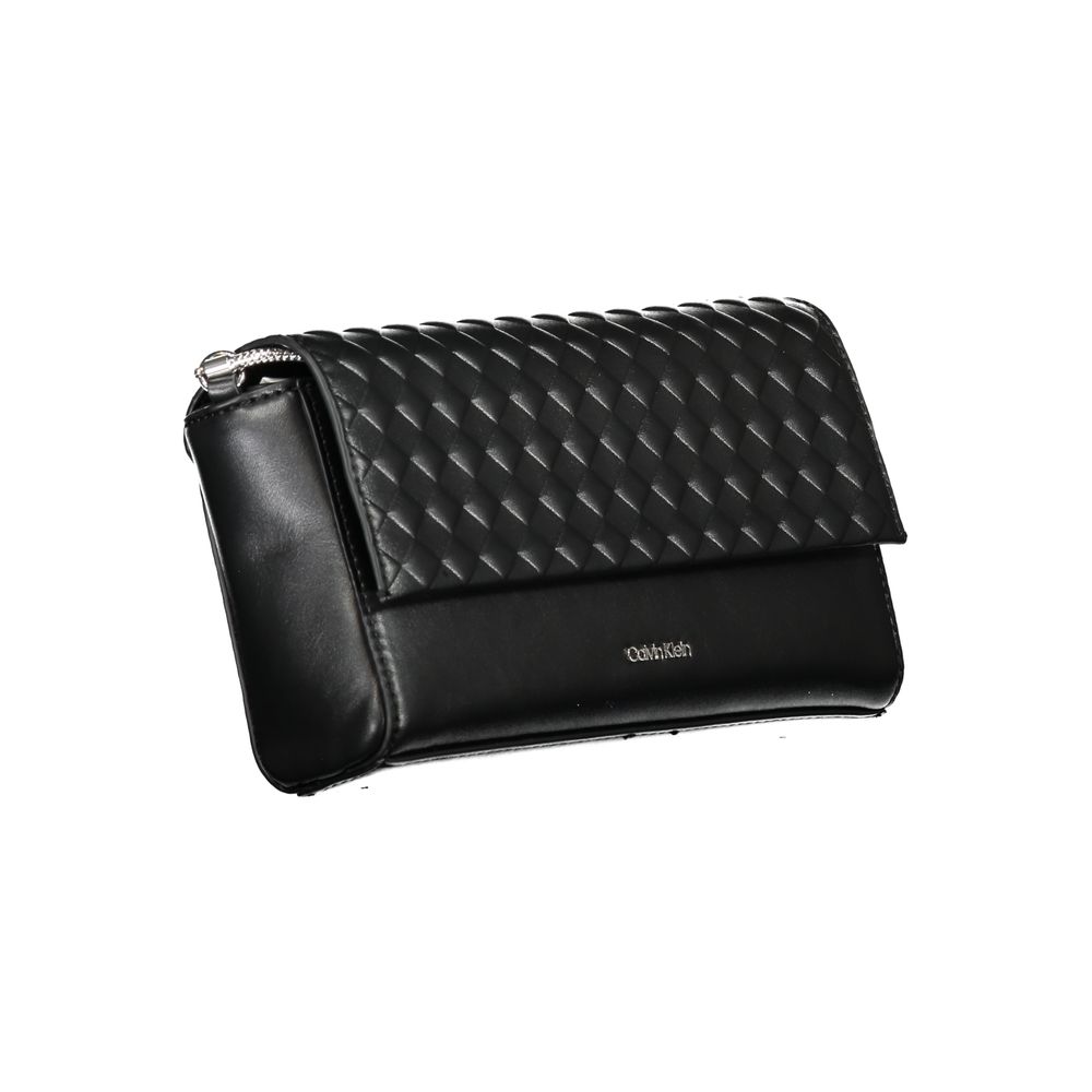 Calvin Klein Schwarze Polyester-Handtasche