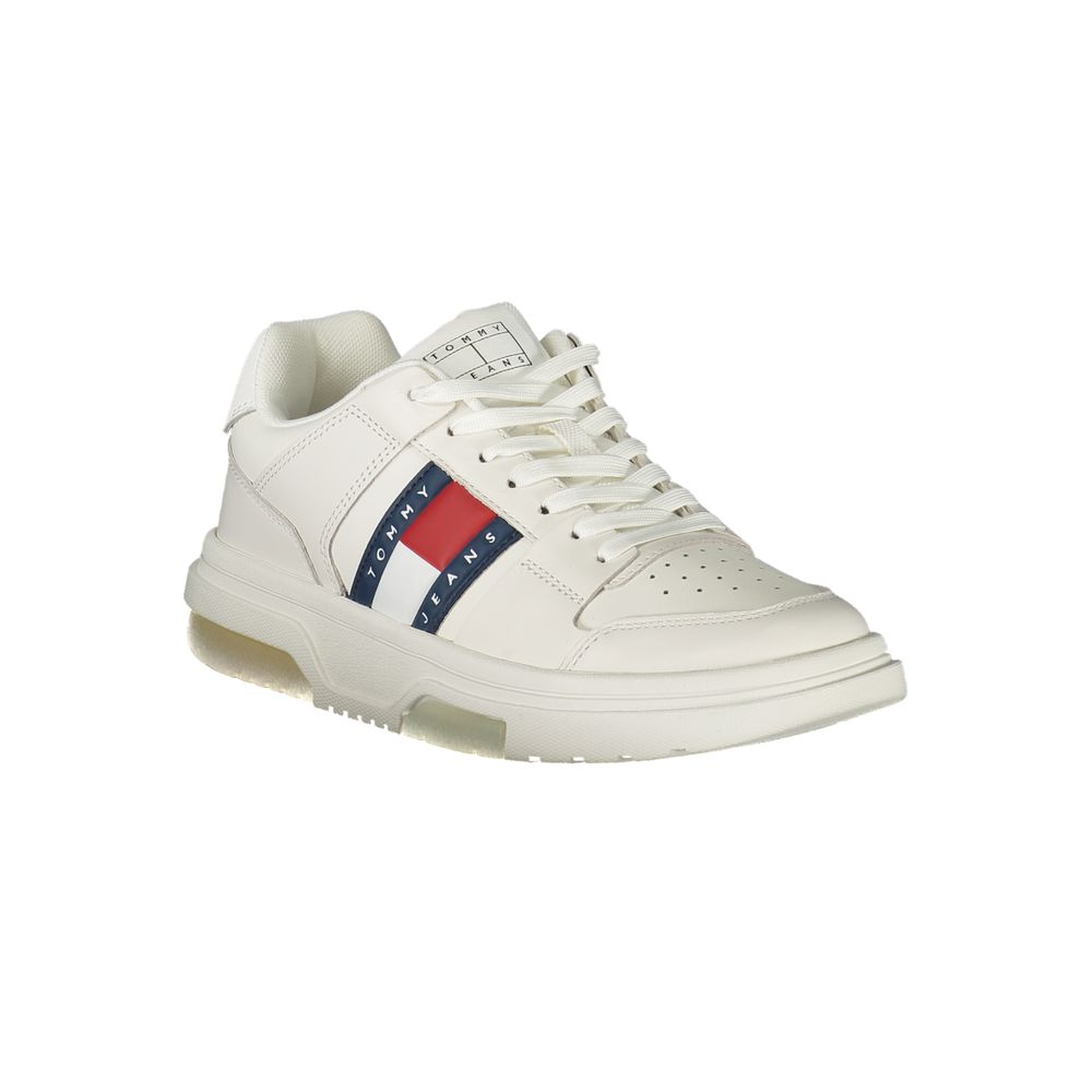 Baskets Tommy Hilfiger en cuir blanc pour femme
