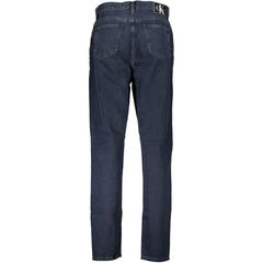 Calvin Klein Blue Recycled Cotton Women Jeans