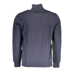 La Martina Herrenpullover aus blauer Baumwolle