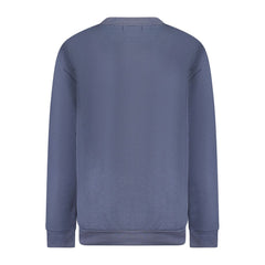 Cavalli Class blauer Baumwollpullover für Damen