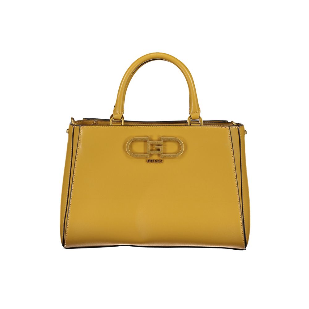 Sac à main Guess Jeans jaune en polyéthylène