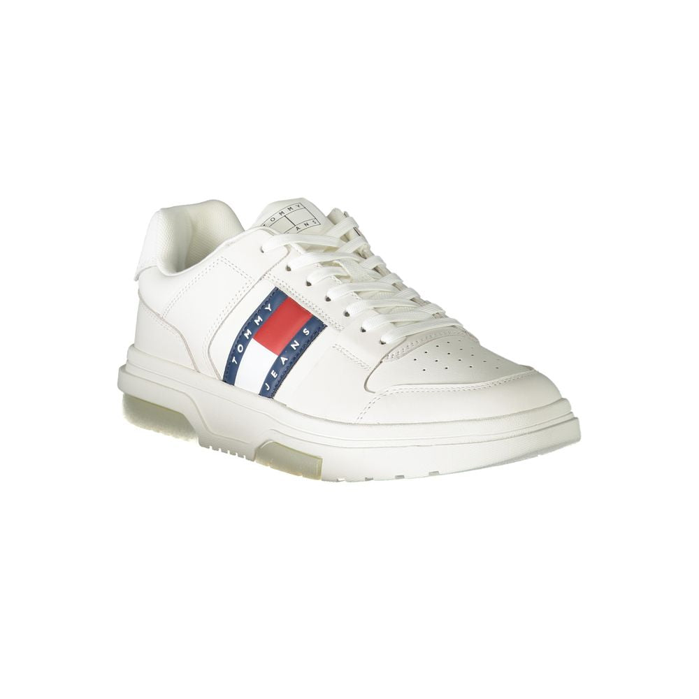Baskets Tommy Hilfiger en cuir blanc pour homme