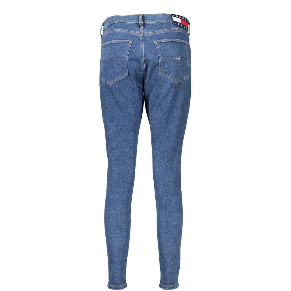 Jean Tommy Hilfiger bleu en coton pour femme