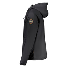 Napapijri Black Recycled Polyester Men Jacket