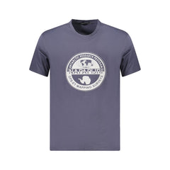 T-shirt homme Napapijri en coton bleu
