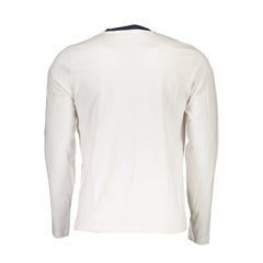 North Sails White Cotton Men T-Shirt