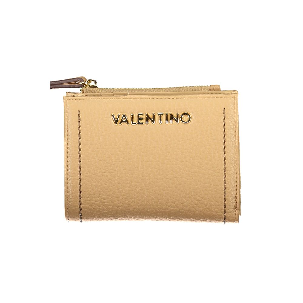 Portefeuille femme Mario Valentino beige en polyéthylène