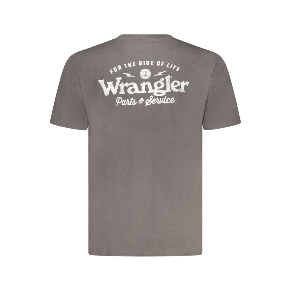 T-shirt Wrangler en coton noir