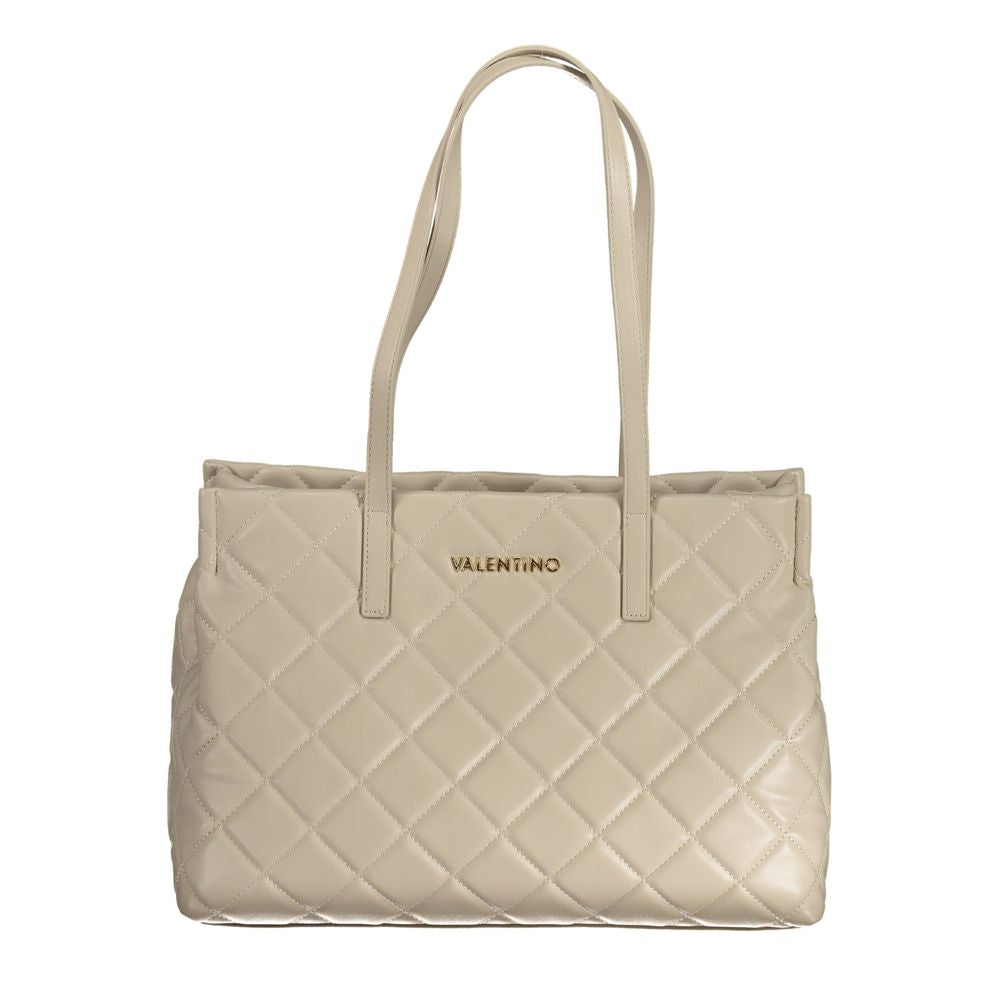 Sac à main Mario Valentino beige en polyéthylène