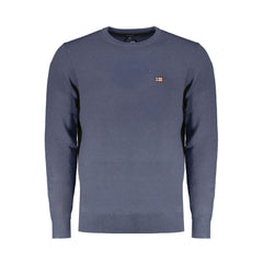 Pull en laine bleue pour homme, Norvège 1963