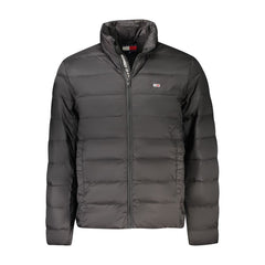 Tommy Hilfiger Herrenjacke aus schwarzem Polyamid