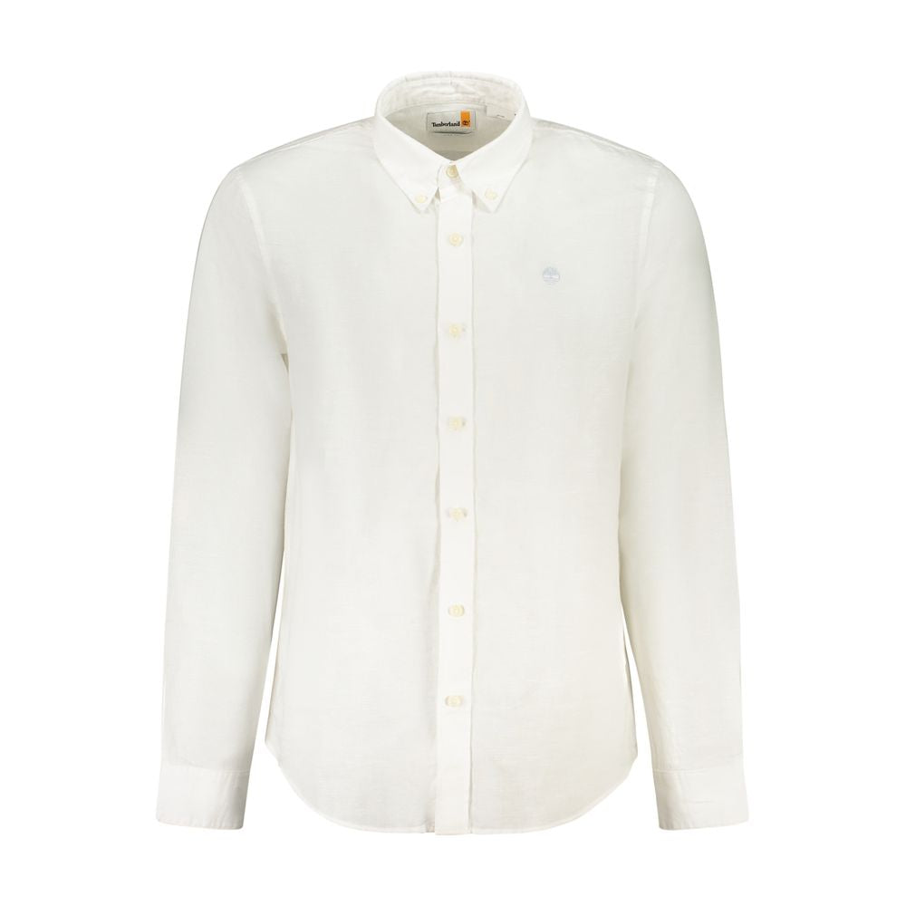Chemise Timberland blanche en coton