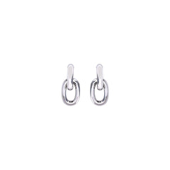 Rabanne Double XL Link Earrings