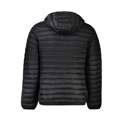 Cavalli Class Herrenjacke aus schwarzem Polyamid