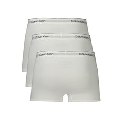 Calvin Klein Weiße Baumwoll-Boxershorts für Herren