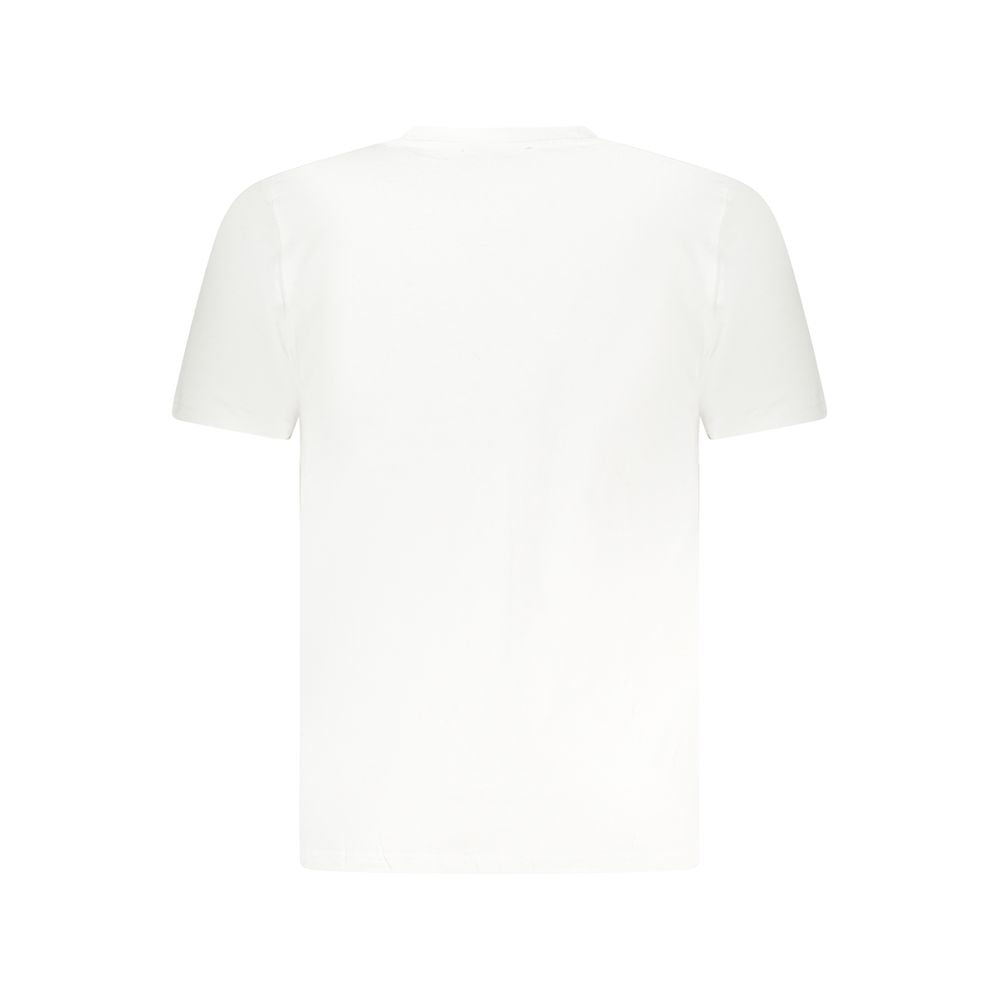 T-shirt blanc en coton Cavalli Class