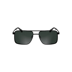Calvin Klein Black Metal Herren-Sonnenbrille