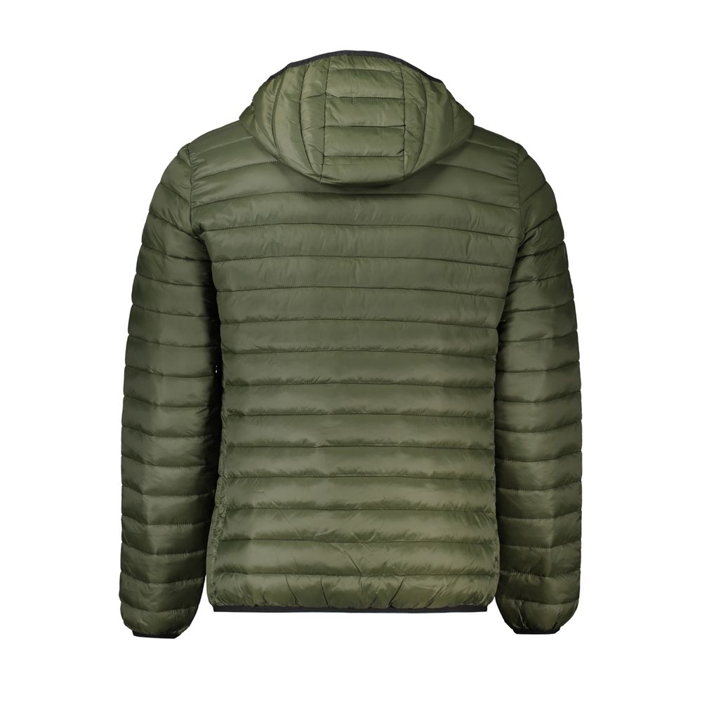 Cavalli Class Grüne Polyamid Herrenjacke
