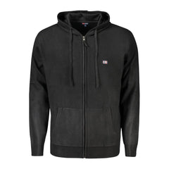 Schwarzer Polyamid-Herren-Cardigan von Norway 1963