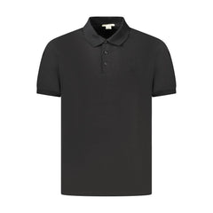 Schwarzes Baumwoll-Poloshirt von Calvin Klein für Herren