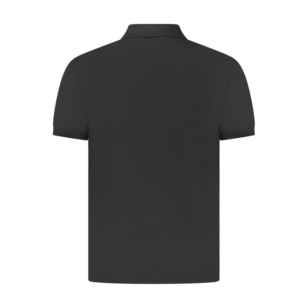 Schwarzes Baumwoll-Poloshirt von Calvin Klein für Herren